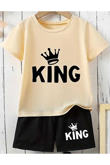 Gutsy Children's Suit - King Printed Turkaeltigine Tischeort