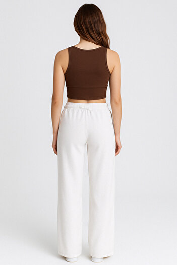 FV Wide Leg Linen Women's Trousers