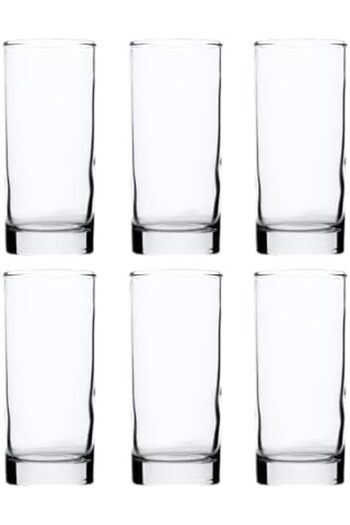 ALSAIF 6 pieces Glass cup set