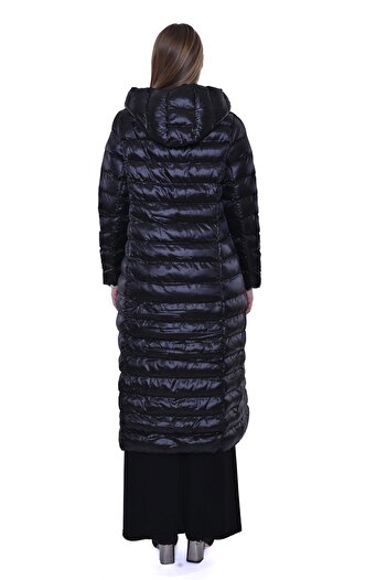 Invee İNVEE 6824 Siyah Dolum Mont