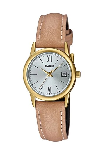Casio Gold Cord Mink Color Women's Wristwatch
