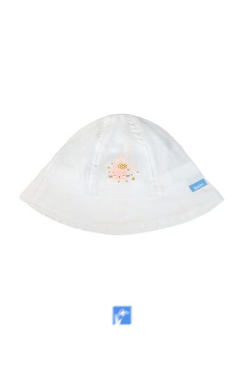 Kardelen Butik Denizli Baby Girl Fisherman Hat 65% Polyester 35% Cotton 1-3 Years 48-50 cm