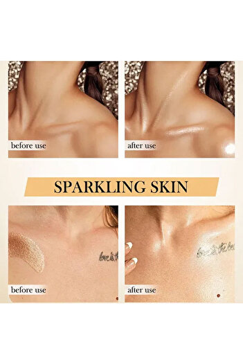 SADOER Full Body Brightening Shimmering Hydrates Body Sparkling Highlighter Oil