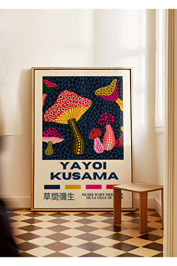 ARTHOUSECOLLECTIVE Yayoi Kusama Poster - Japanese Artworks - Painting No Framed Poster in Dimensions