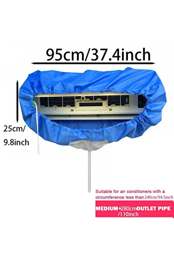 Choice pipe 9000-18000 btu Suitable for 24000-36000 Btu Large Air Conditioning Water Cover Set Cleaner with