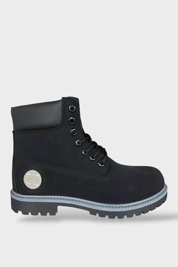 Liger Unisex Χειμερινές Μπότες Nubuck ΜΑΥΡΟ