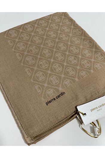 Pierre Cardin Φουλάρι Elegans Monogram με μοτίβο Camel 1090750-981