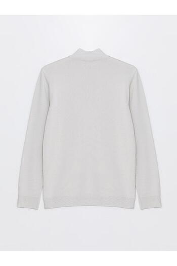 LC Waikiki Men's Knitwear Sweater - Stand Collar, Long Sleeve