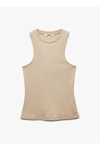 Koton X Sima Tarkan Camel Hair Women's Undershirt 5Sak10480Ek