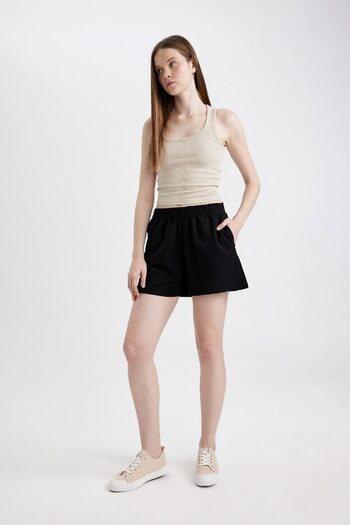DeFacto Straight Leg Basic Shorts 24Y 801006984
