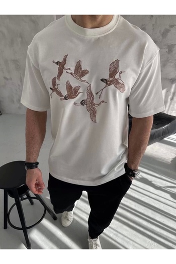 CVS   Unisex Embroidered T-Shirt - White