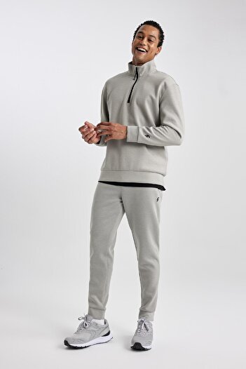 DeFacto Slim Fit Jogger Tracksuit - Fit Sportsman Slim Fit Skuba Diving Fabric Standard Leg
