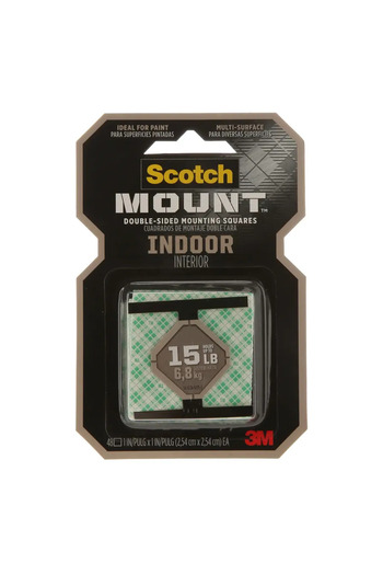 3M Scotch Indoor Mounting Tape Pack (6.8 kg, 48 Pc.)