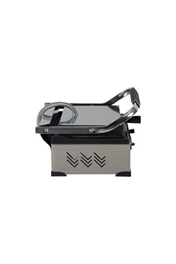 Enazon Sanayi Kalitesinde Ev Tipi 8 Dilim Demir Döküm Tost Makinesi 1550 Watt 30x23 Cm