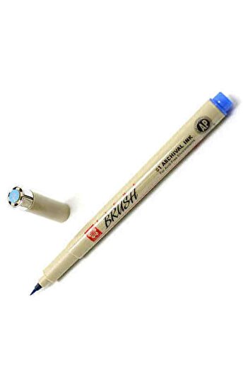 Sakura Pigma Brush Blue Brush Tip Drawing Pen Br36