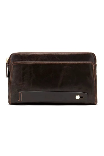 delis Bag wallet, Catarina PT1340, genuine leather, Brown