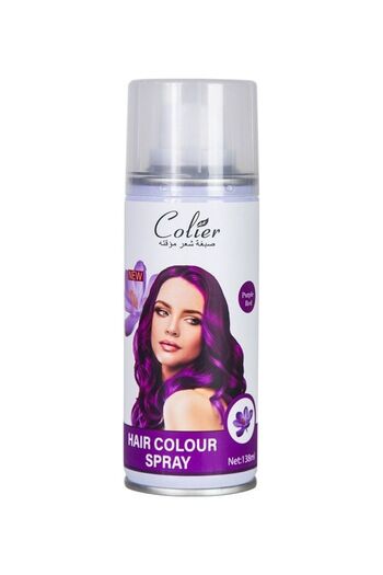 KOLOR Temporary Hair Color Spray White 138ml - Red Purple
