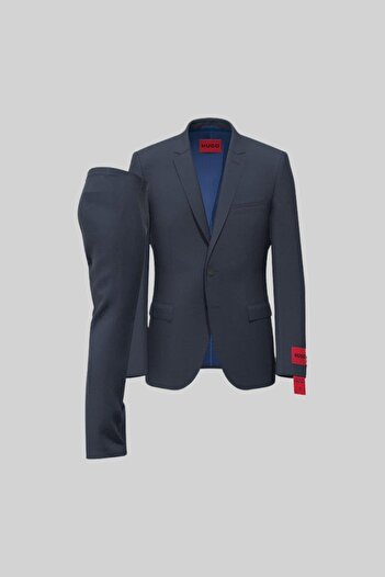HUGO Extra Slim Soft Erkek Takım Elbise Lacivert