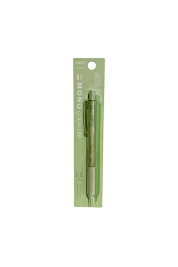 Tombow Mono Graph Lite Pastel Glass Color 0.5mm Mechanical Pencil Mint Whisper / Mlg607Lpk
