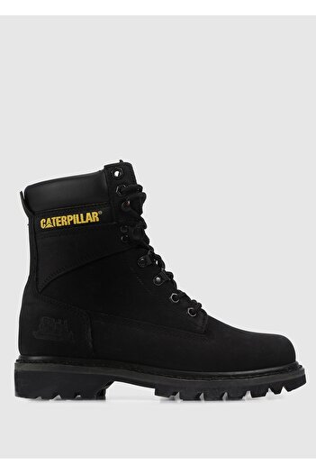 Caterpillar Montana Μαύρες γυναικείες μπότες Nubuck 015G100104