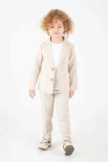 Terry Men's Linen Jacket Suit