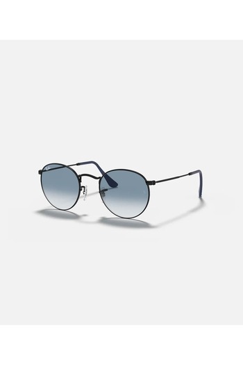 Ray-Ban Classic Round Matte Black Gradient Sunglasses Rb3447 006/3f Size 50