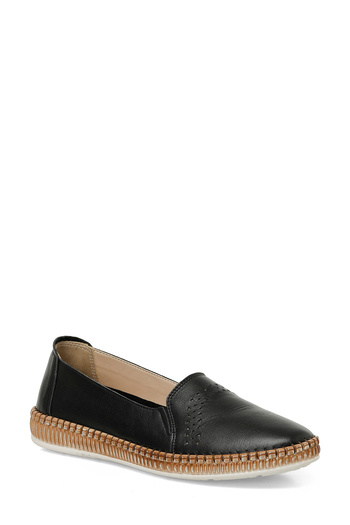 Polaris 5 Nokta 104040 .Z5Fx Black Women's Flat Shoes
