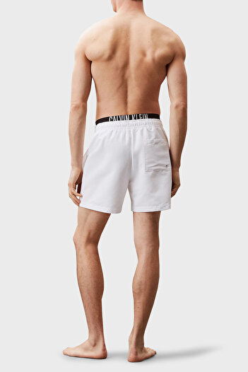 Calvin Klein Regular Fit Logolu Mayo Short KM0KM01093YCD Erkek MAYO SHORT KM0KM01093 YCD