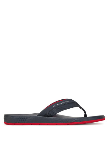 Tommy Hilfiger Men's Comfortable Sole Flip Flops Beach Navy Blue Slippers Fm0Fm05361-Dw5