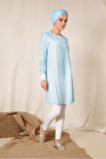 Alvina Tunic with Sleeves Frill 4385