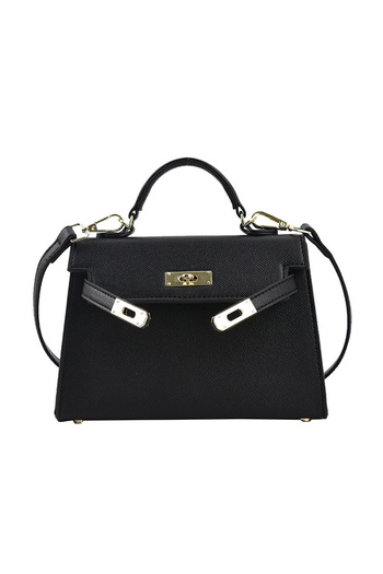 sharpdo Women's Fashionable Kelly Bag Portable Shoulder Bag 19*7*21CM