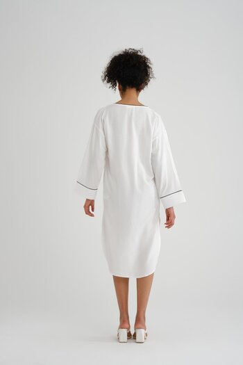 Store Long sleeve v neck midi kaftan - ideal for beach wear