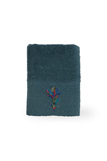 Minteks Layla Quarry Рушник для рук і обличчя з вишивкою 50x90 - Minteks Home