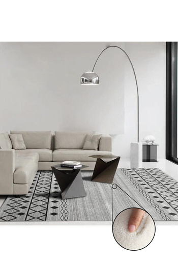 sharpdo Rectangular Soft Touch Carpet Multicolour 160*230cm