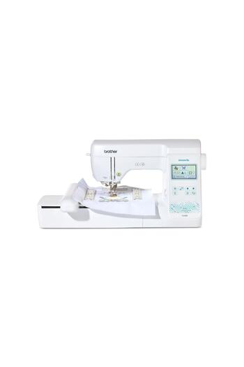 Brother Brother Innov-is F540E embroidery machine, 193 preset designs, 13 monogram fonts