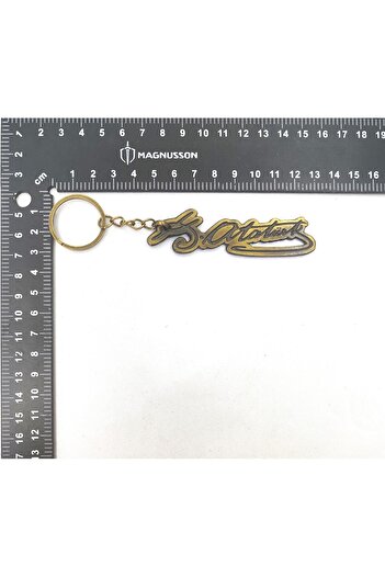 BONCADAS Keyring with Signature of Ataturk