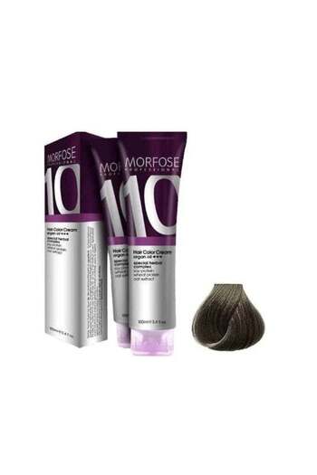 Morfose Morfose 7.11 Medium Intense Ash Blonde Hair Color Cream - 100ml with Camellia, Argan & Macadamia Oil