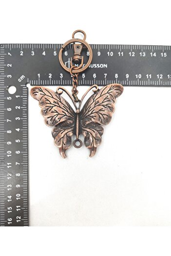 BONCADAS Keyring with Butterfly Figure
