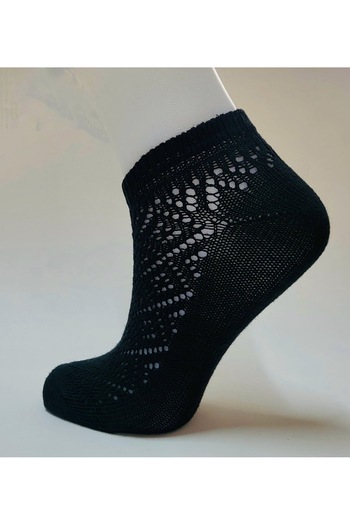 ALYA 3-Piece Cotton Mesh Confort Booties
