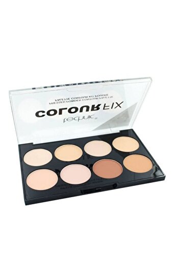 TECHNIC Palette of 8 contour powders, Technic, Color Fix, Pressed Powder Contour