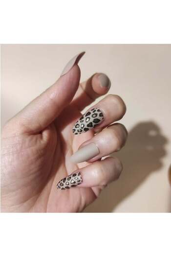 TECHNIC Sada 24 unghii false, cu adeziv inclus, Technic, False Nails, Stiletto, Wild Thing