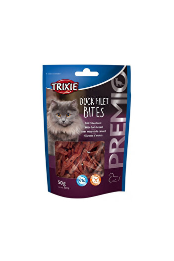 Trixie Premio Duck Fillet Bites with Duck Breast Cat Treat - 50 g
