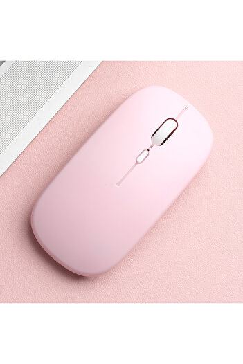 Choice Matte-Pink Wireless Bluetooth-compatible Mouse Portable Ergonomic Computer Mice For Laptop iPad Tabl