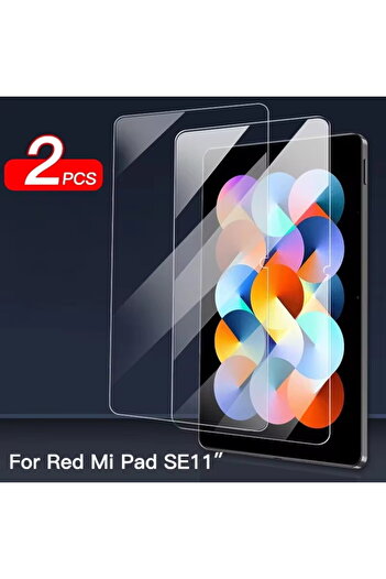 Choice1 Red Mi Pad SE 11in For Xiaomi Redmi Pad SE 11 Inch Tempered Glass Screen Protector PadSE 2023 Anti S