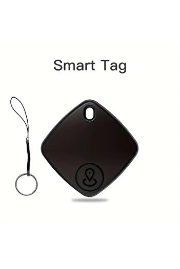 GGBEE black option Mini Smart GPS Tracker Tracking Device Find My Locator Anti Lost for iPhone IOS Key Wal