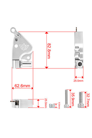 Choice New high quality PQY Intake Manifold Adapter For Civic K20 Manifolds On K24 Coolant Adapter WLR-I...