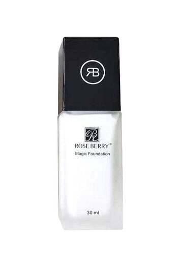 ROSE BERRYY Rose Berry Foundation - Non-Comedogenic, 24-Hour Coverage for Face and Body, White