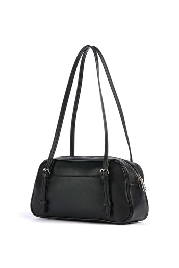 Guess Cerelia Shoulder Satchel Women's Black Shoulder Bag Hwbg9645080-Bla