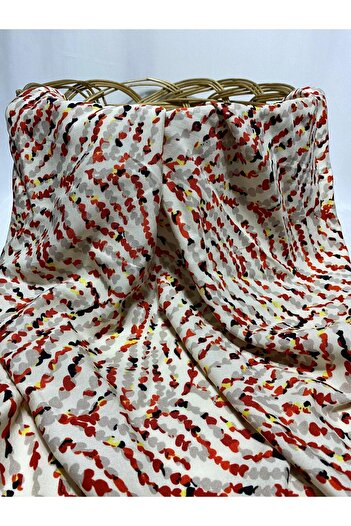BURSA KUMAŞTAN Colorful Cotton Viscose Dress Combination: Skort, Etmek, Blazer, Regalek