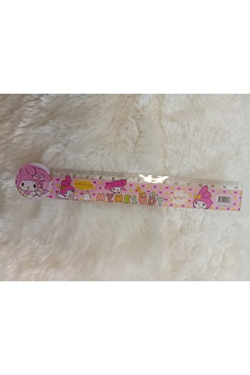 SANRIO My Melody Hello Kitty Pompompurin Cinnamoroll Figure Ruler (15 cm)